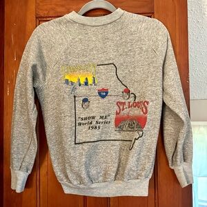 Vintage Royals Cardinals World Series Sweatshirt xs